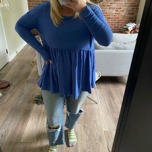 Free people babydoll top